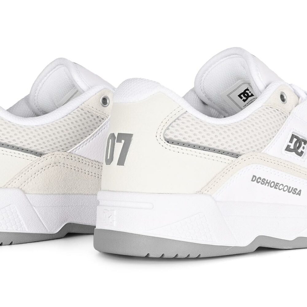 DC Construct Skate Shoes - Off White