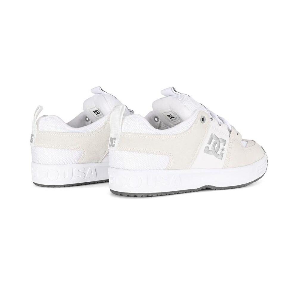 DC Lynx OG Skate Shoes - White/Grey