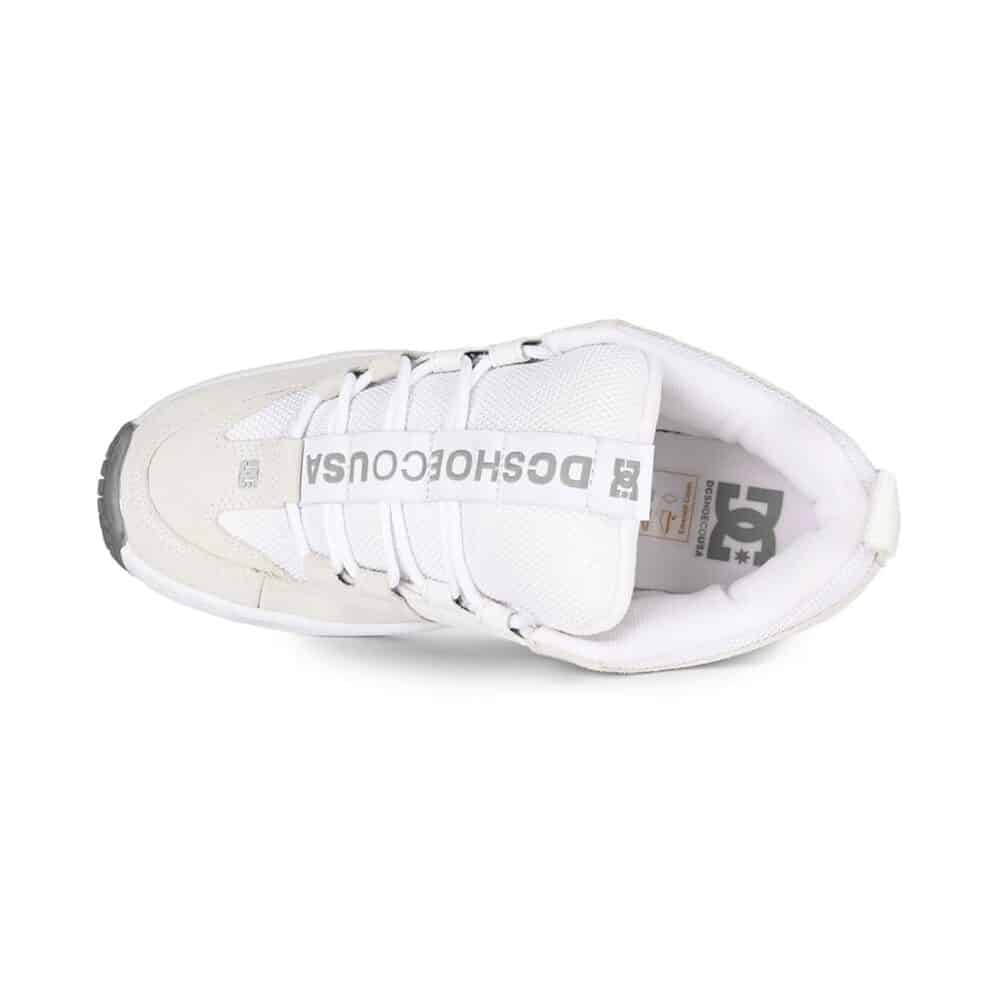 DC Lynx OG Skate Shoes - White/Grey