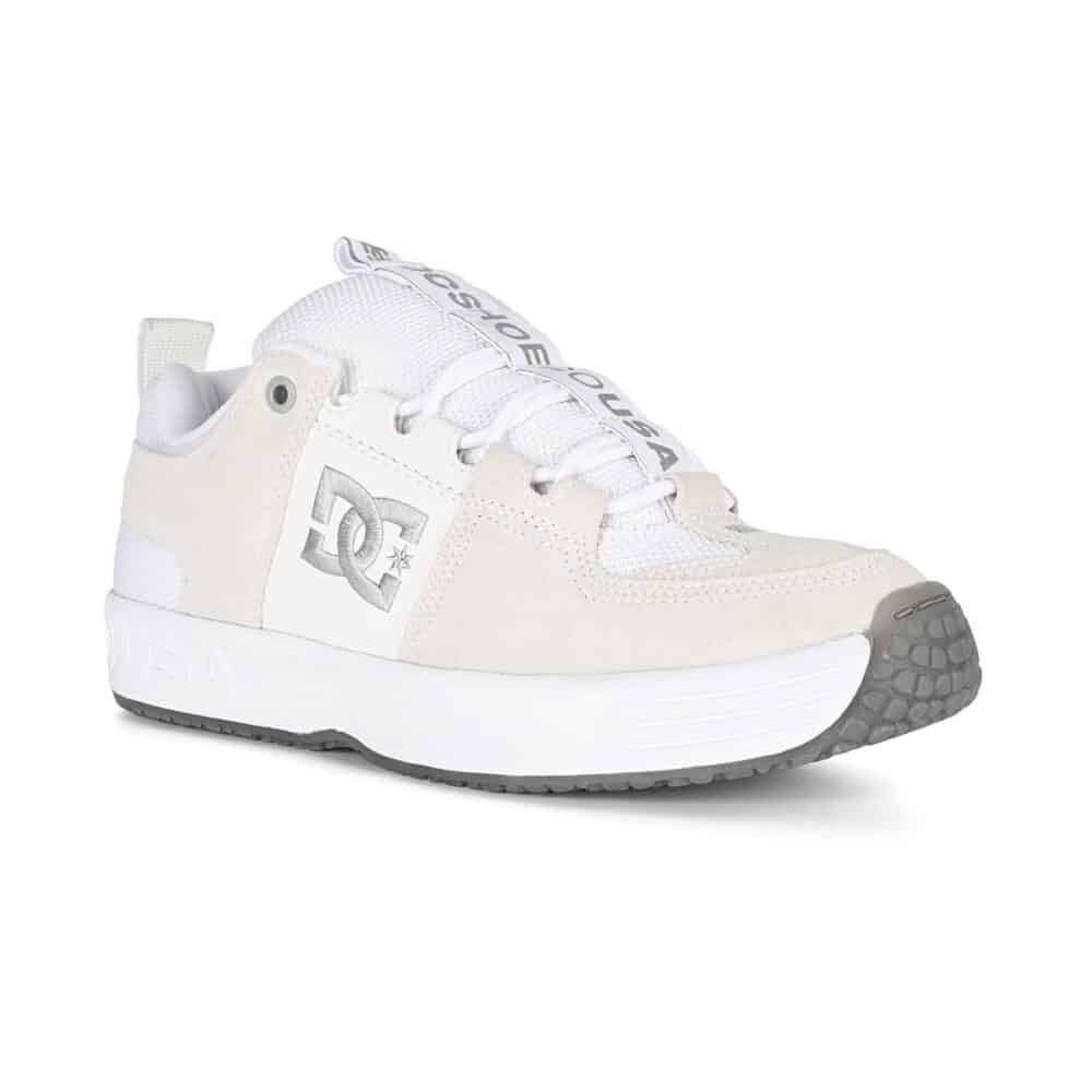 DC Lynx OG Skate Shoes - White/Grey