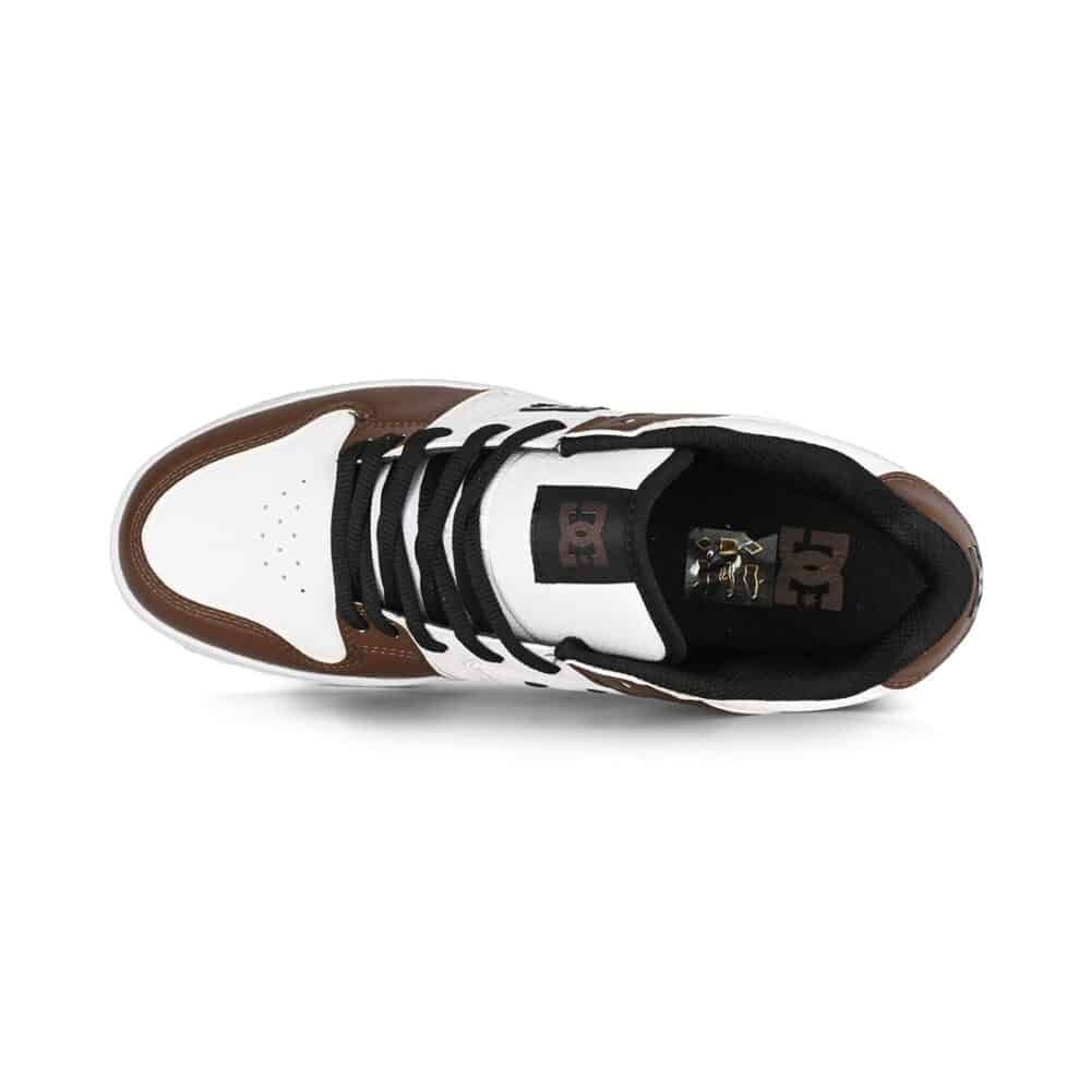DC Manteca 4 SN Skate Shoes – White/Brown