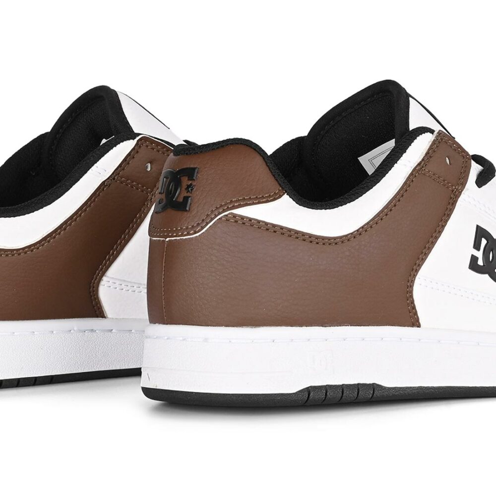 DC Manteca 4 SN Skate Shoes – White/Brown