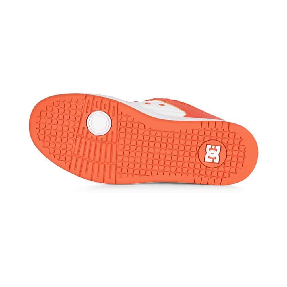 DC Manteca 4 SN Skate Shoes – White/Orange