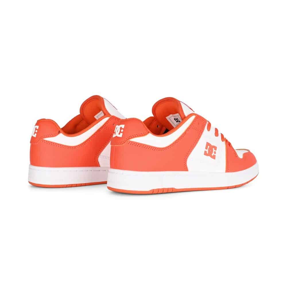 DC Manteca 4 SN Skate Shoes – White/Orange