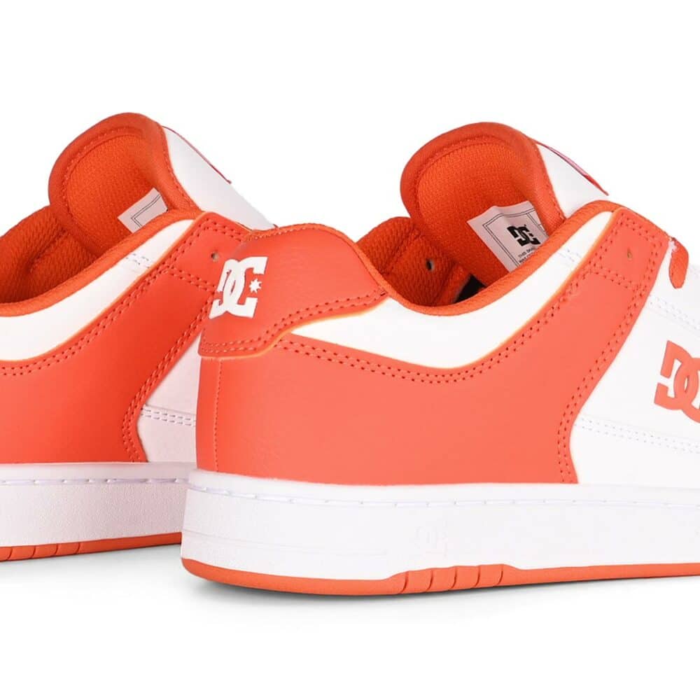 DC Manteca 4 SN Skate Shoes – White/Orange