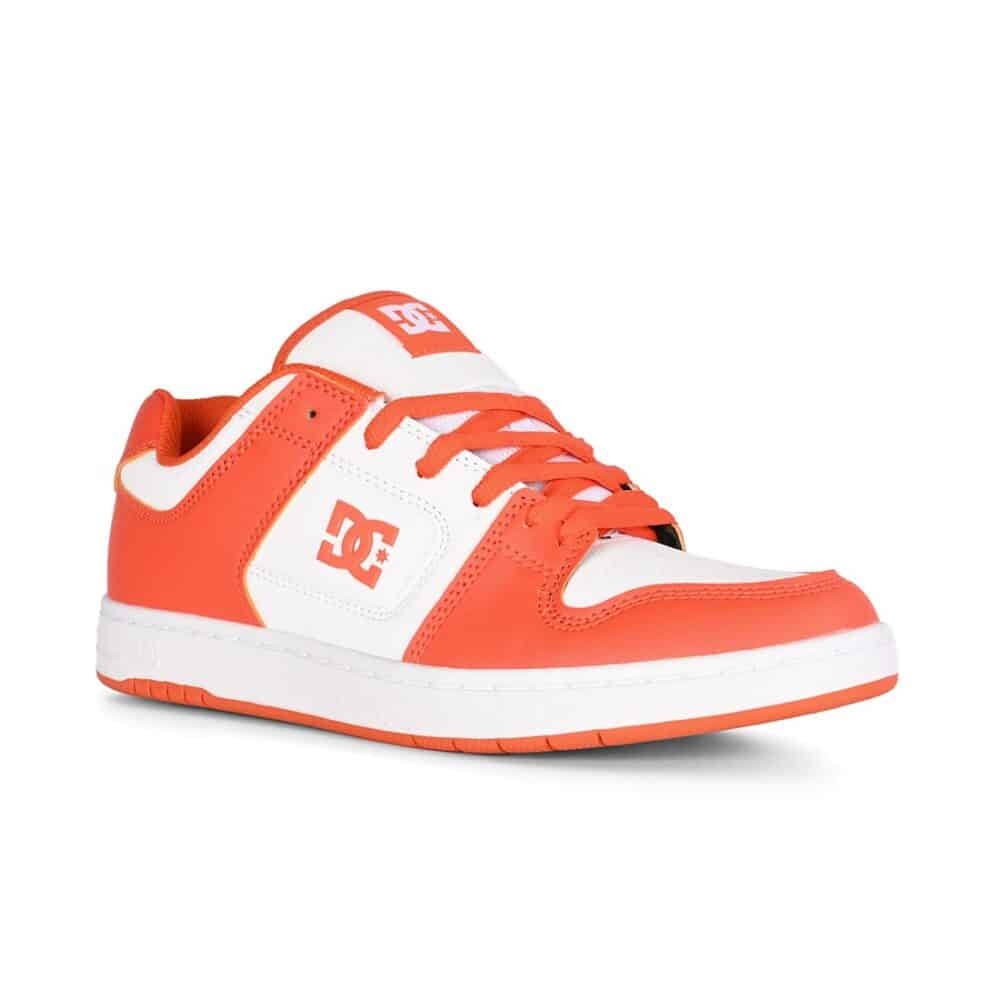 DC Manteca 4 SN Skate Shoes – White/Orange