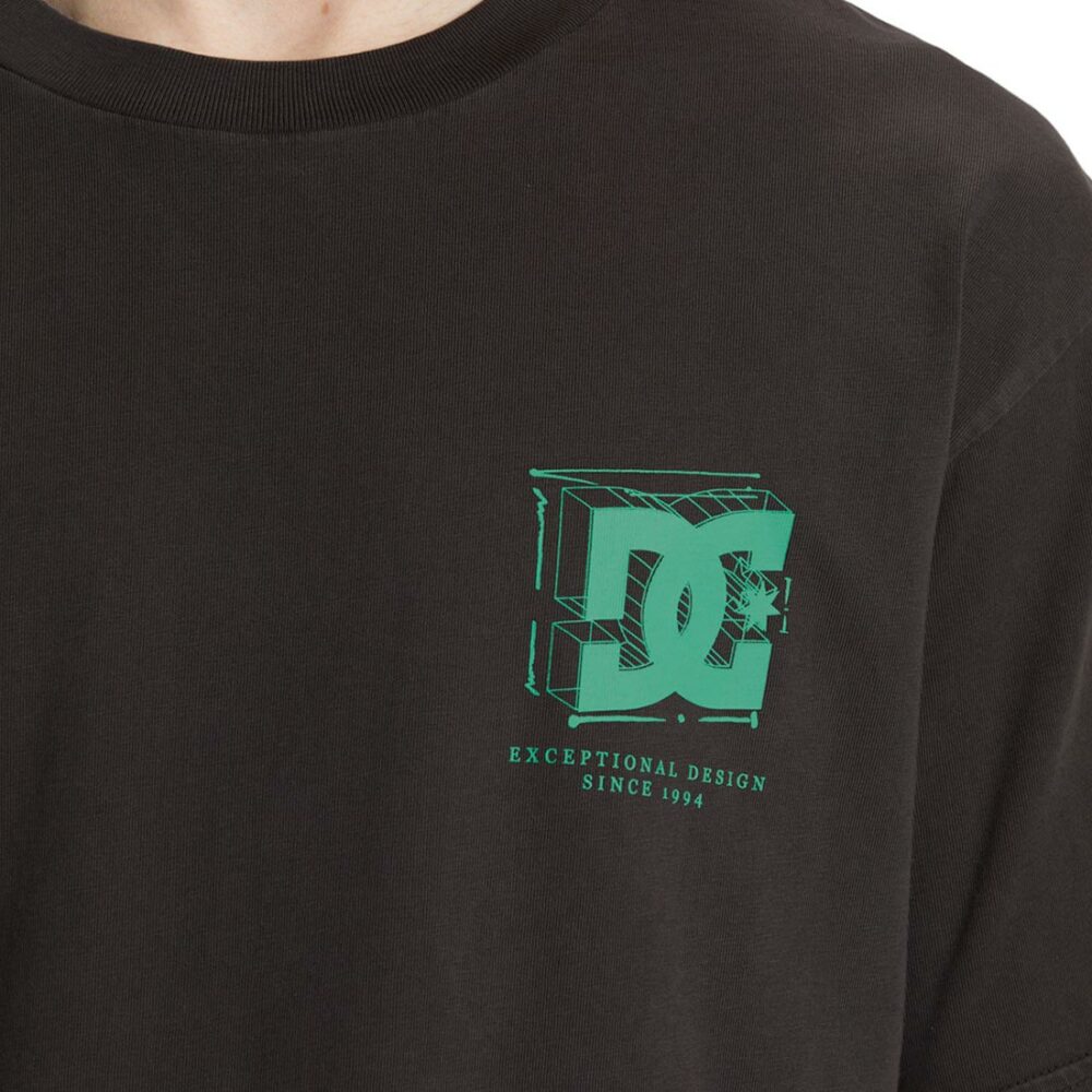 DC Mid Century S/S T-Shirt - Black Enzyme Wash