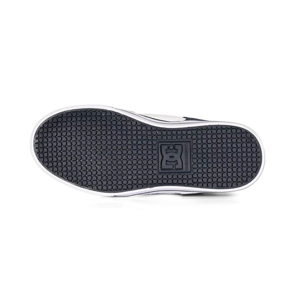 DC Pure Elastic (Youth) Skate Shoes - Shady Blue/Orange