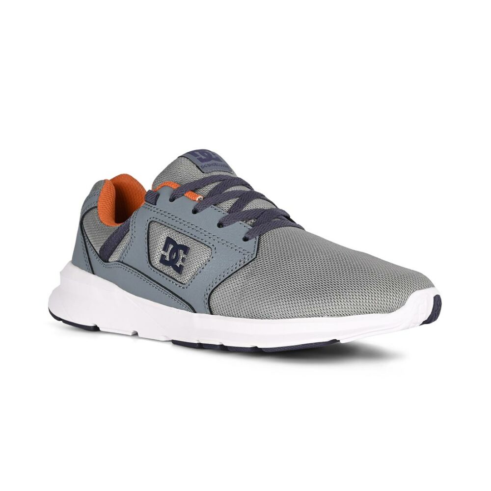 DC Skyline Lightweight Shoes - Grey/Blue/Grey