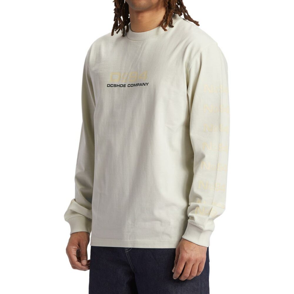 DC Static 94 Long-Sleeved T-Shirt - Lily White