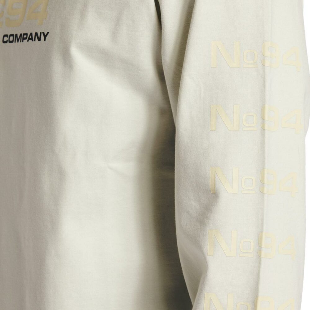 DC Static 94 Long-Sleeved T-Shirt - Lily White