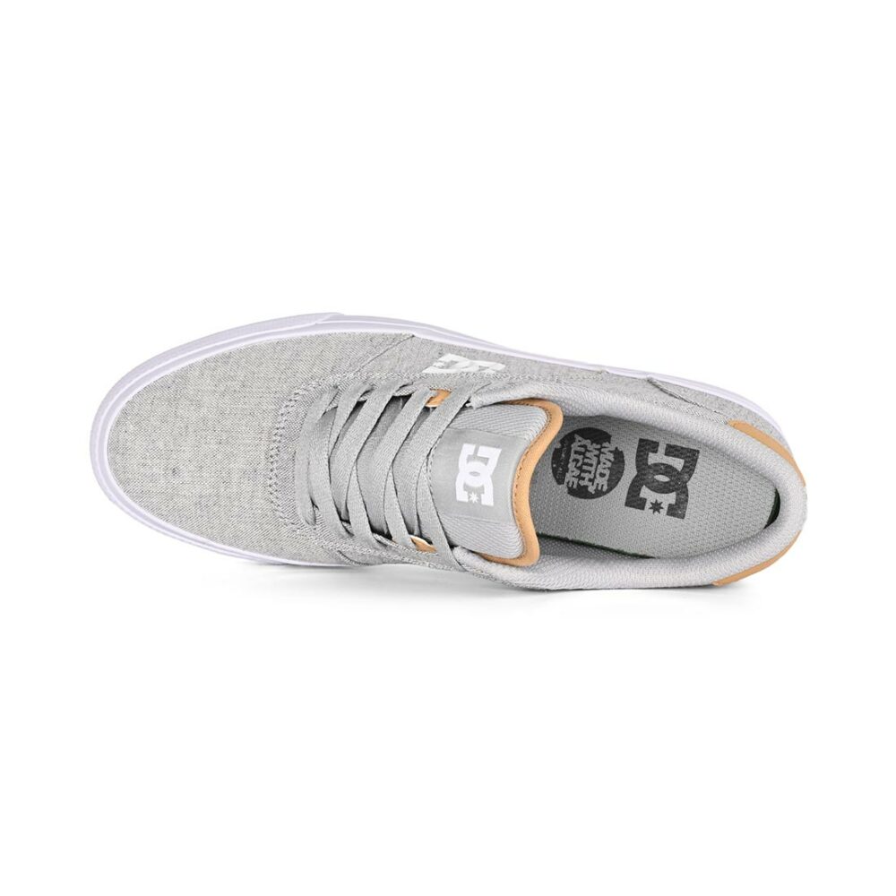 DC Teknic TX SE Skate Shoes - Light Grey