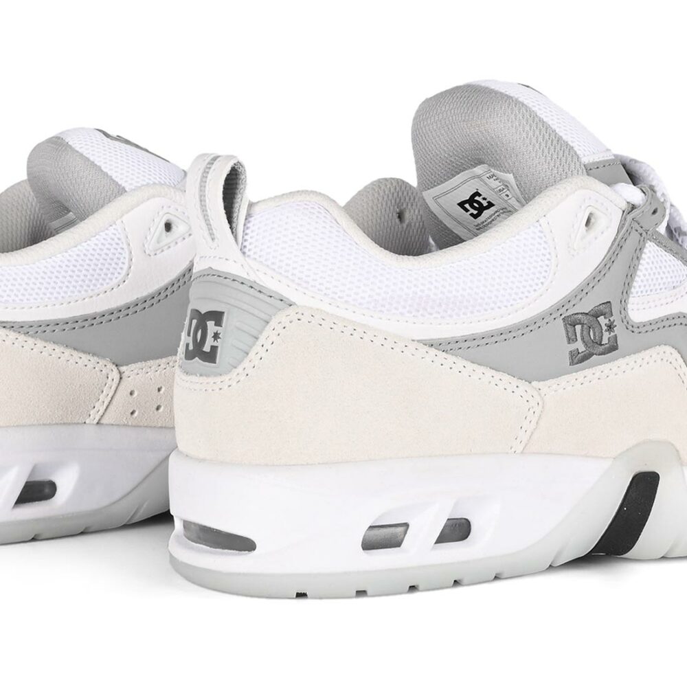 DC Truth OG Skate Shoes - White/Grey