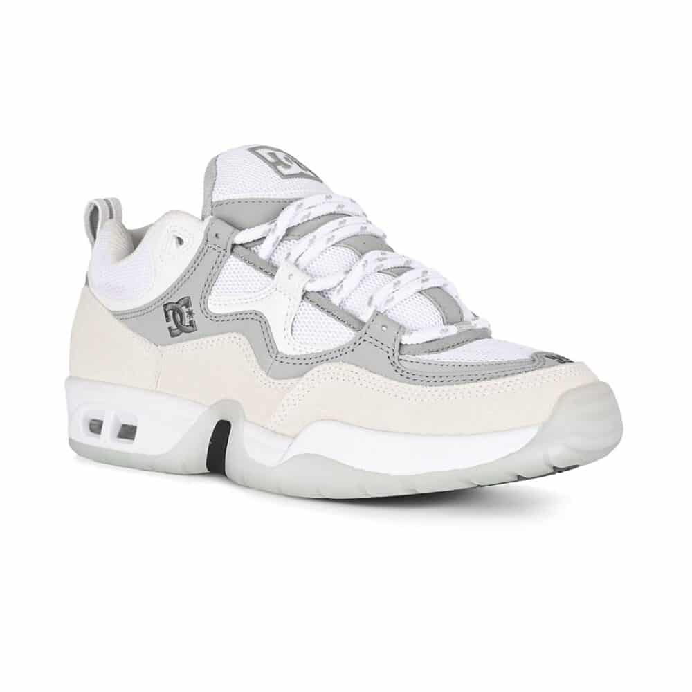 DC Truth OG Skate Shoes - White/Grey