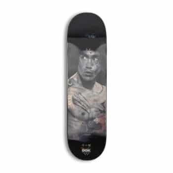 DGK Golden Dragon Lenticular 8.25" Skateboard Deck - Black