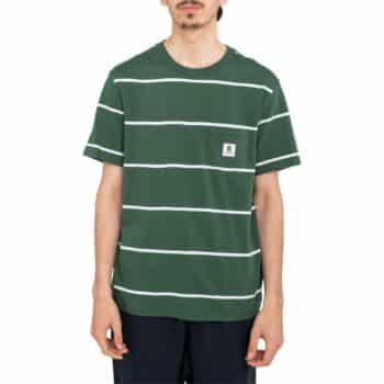 Element Basic Pocket S/S T-Shirt - Garden Topiary Stripes
