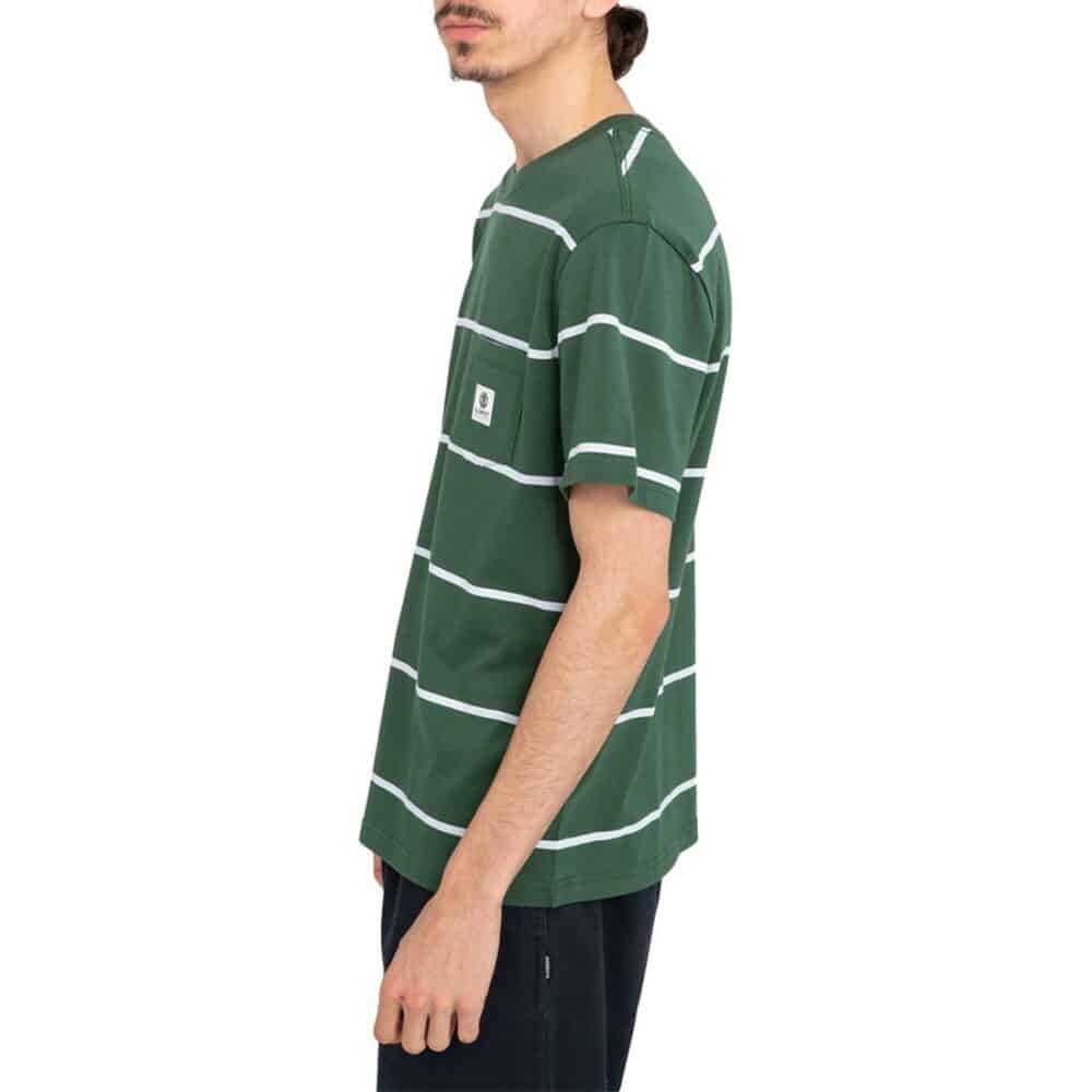 Element Basic Pocket S/S T-Shirt - Garden Topiary Stripes
