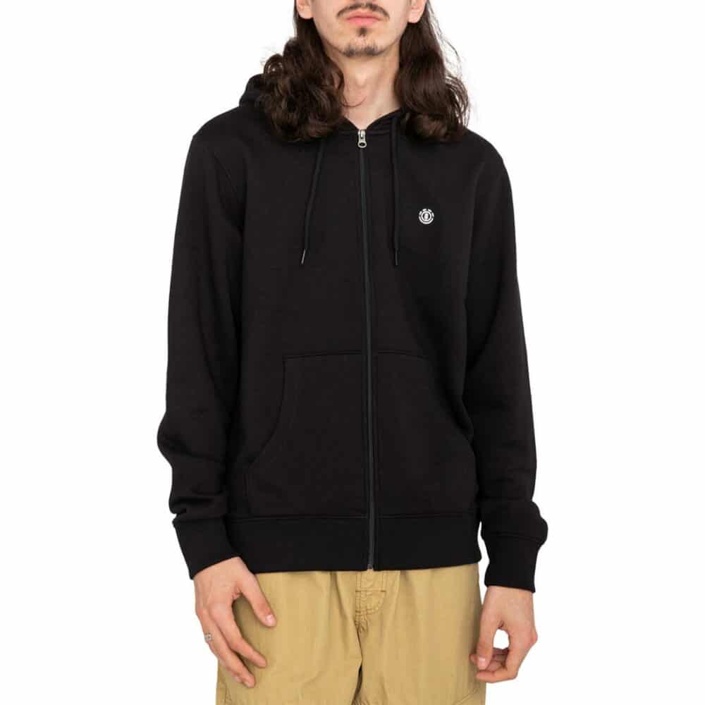Element Cornell Classic Zip-Up Hoodie - Flint Black (HO23)