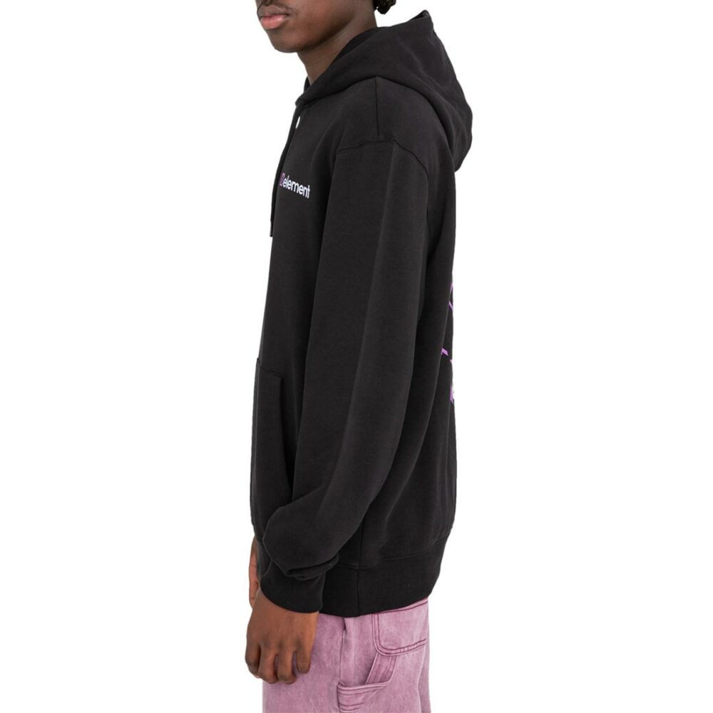 Element Joint Cube Pullover Hoodie - Flint Black