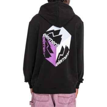 Element Joint Cube Pullover Hoodie - Flint Black