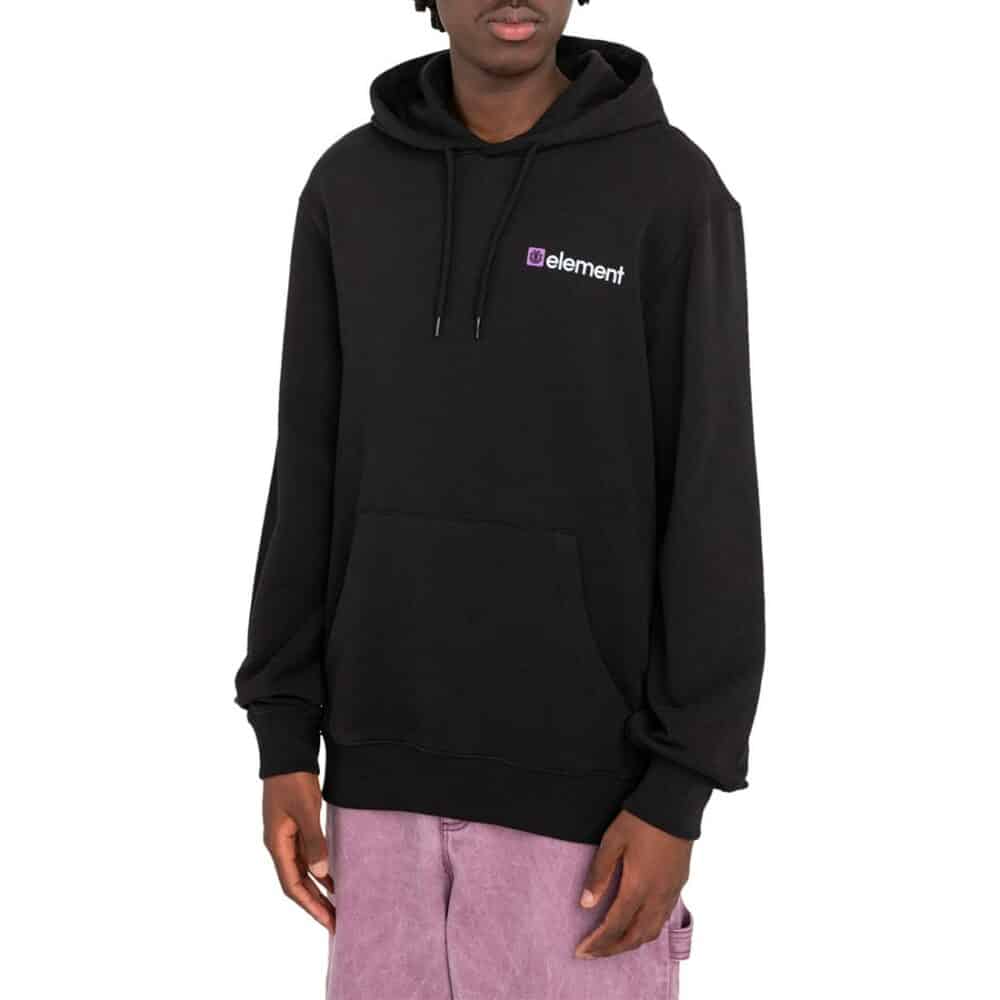 Element Joint Cube Pullover Hoodie - Flint Black