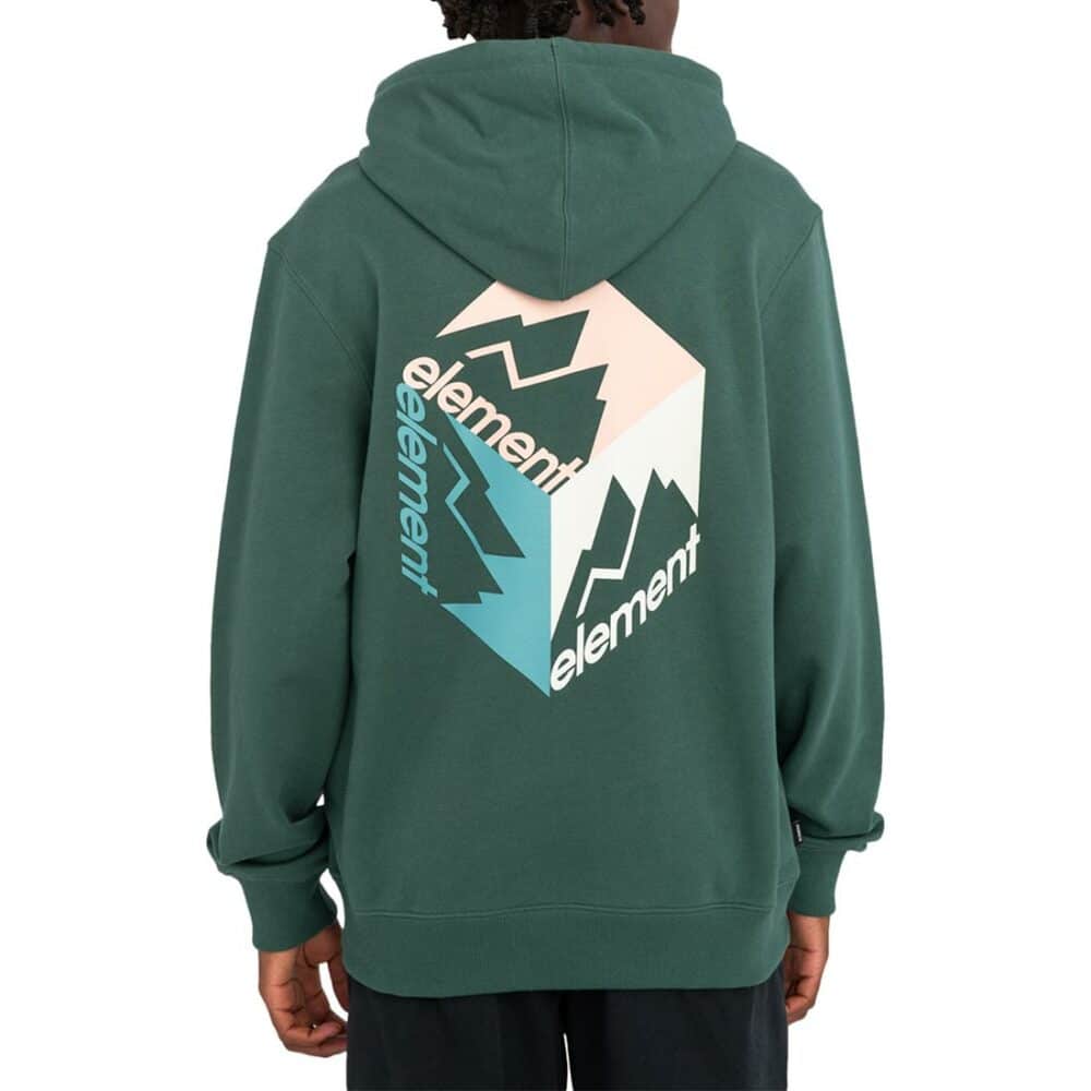 Element Joint Cube Pullover Hoodie - Garden Topiary