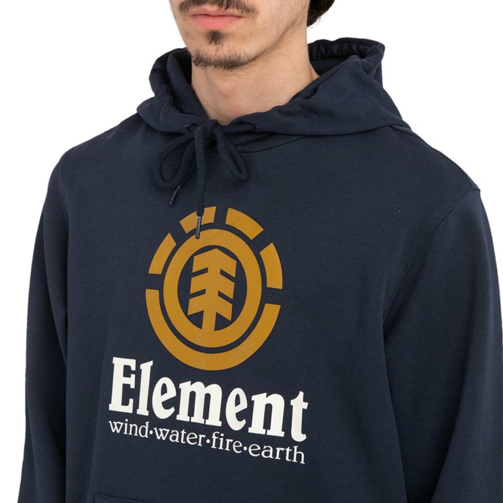 Element Vertical Pullover Hoodie - Eclipse Navy