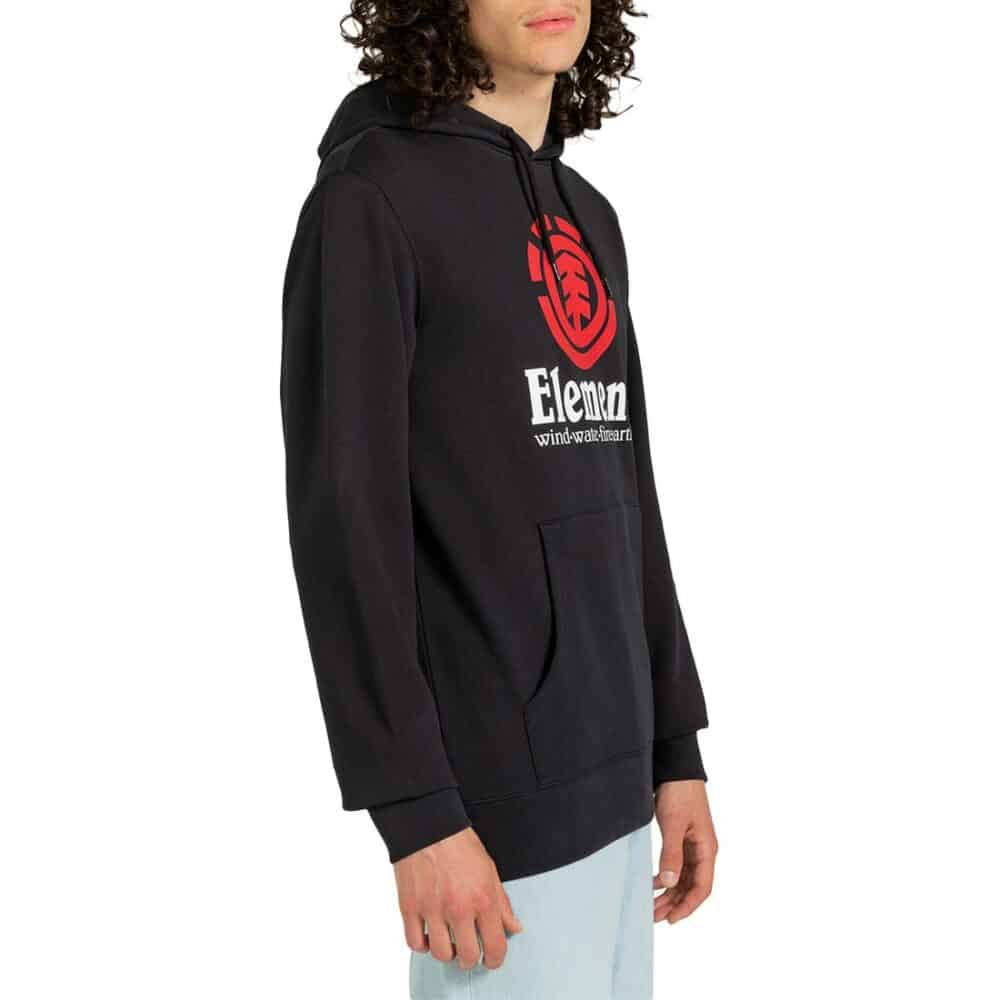 Element Vertical Pullover Hoodie - Flint Black (SP24)