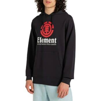 Element Vertical Pullover Hoodie - Flint Black (SP24)