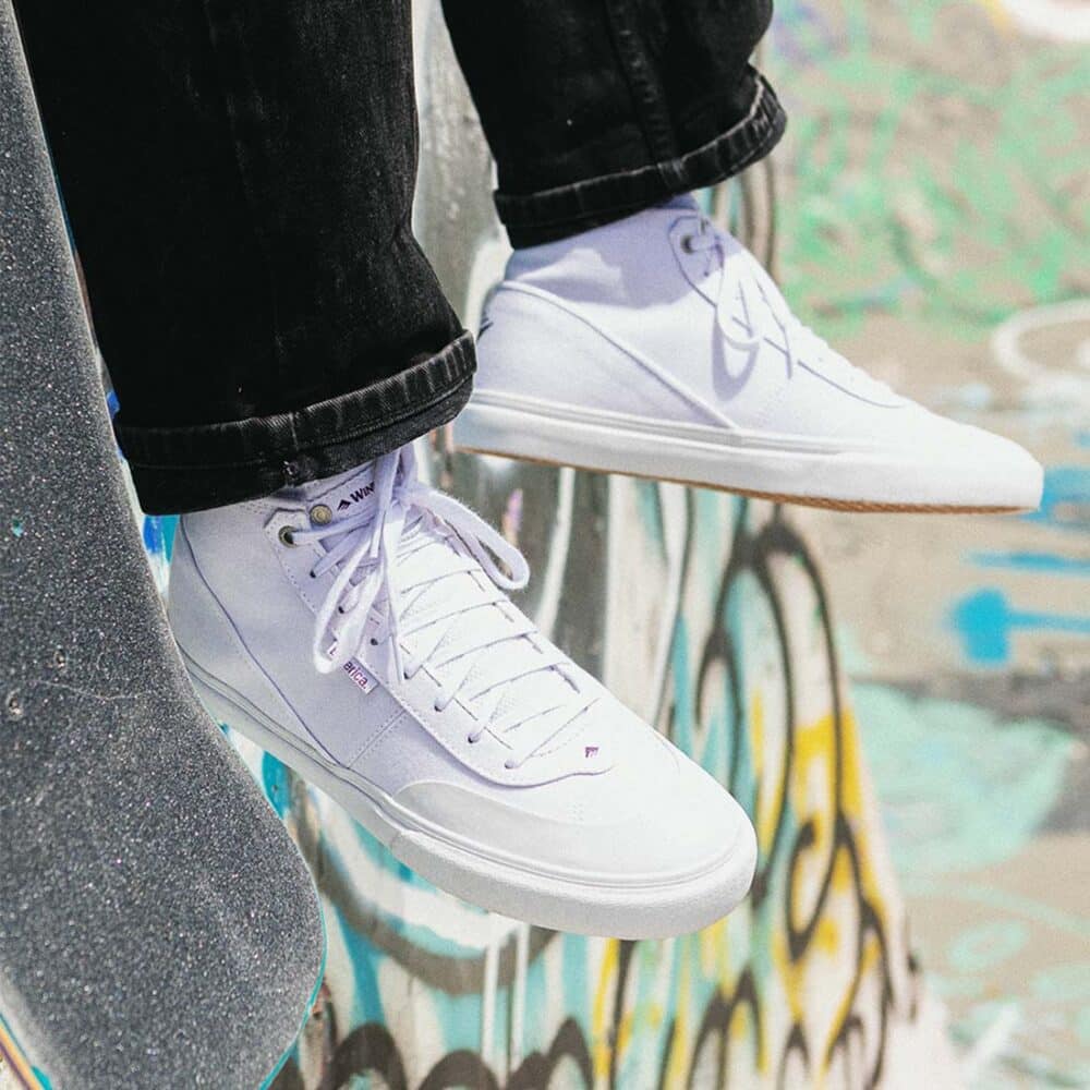 Emerica Winkowski High-Top Skate Shoes - White