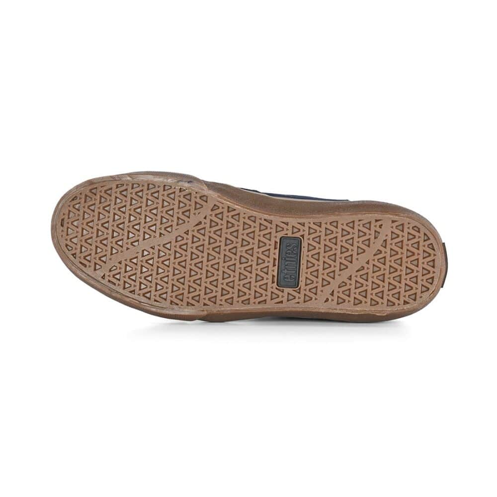 Etnies Barge LS Skate Shoes - Dark Blue/Gum