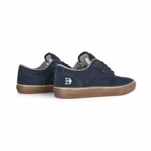 Etnies Barge LS Skate Shoes - Dark Blue/Gum