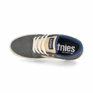 Etnies Barge LS Skate Shoes - Grey/Navy