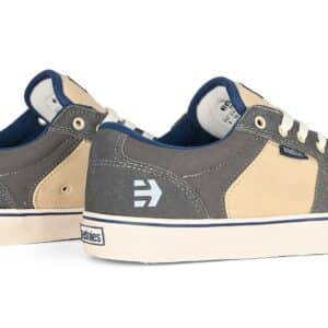Etnies Barge LS Skate Shoes - Grey/Navy