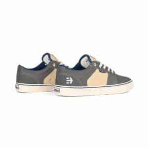 Etnies Barge LS Skate Shoes - Grey/Navy