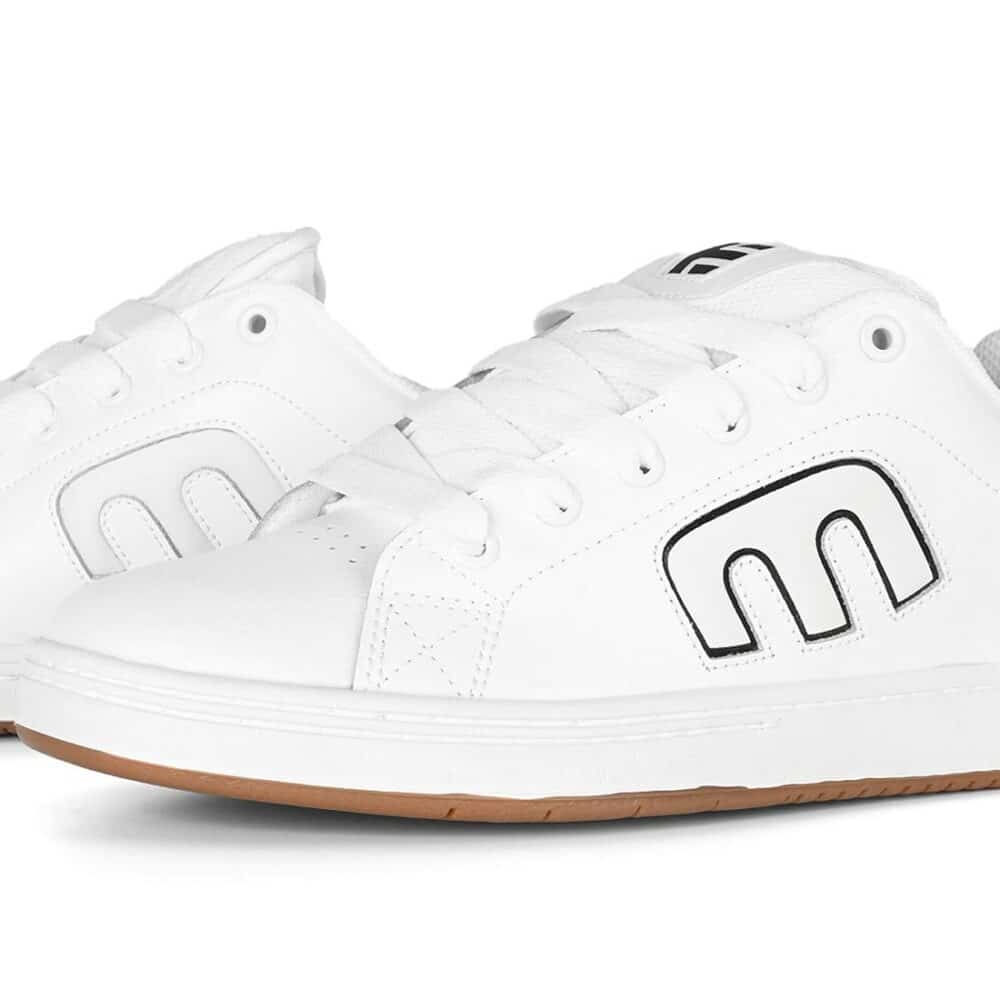 Etnies Callicut Skate Shoes - White/Black