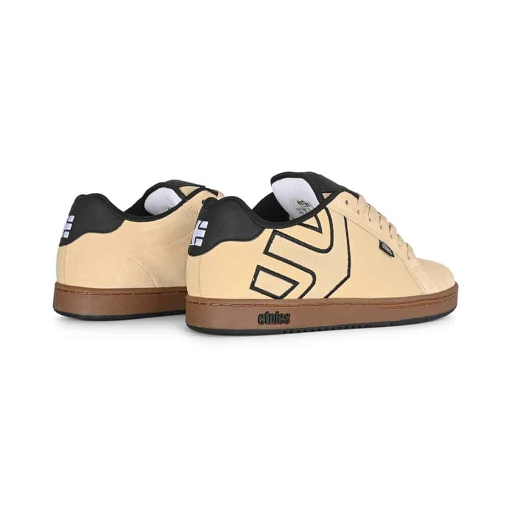 Etnies Fader Skate Shoes - Tan/Gum