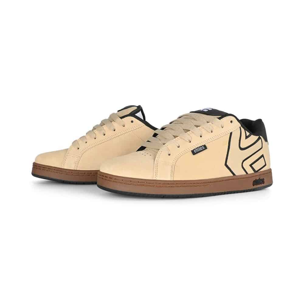 Etnies Fader Skate Shoes - Tan/Gum