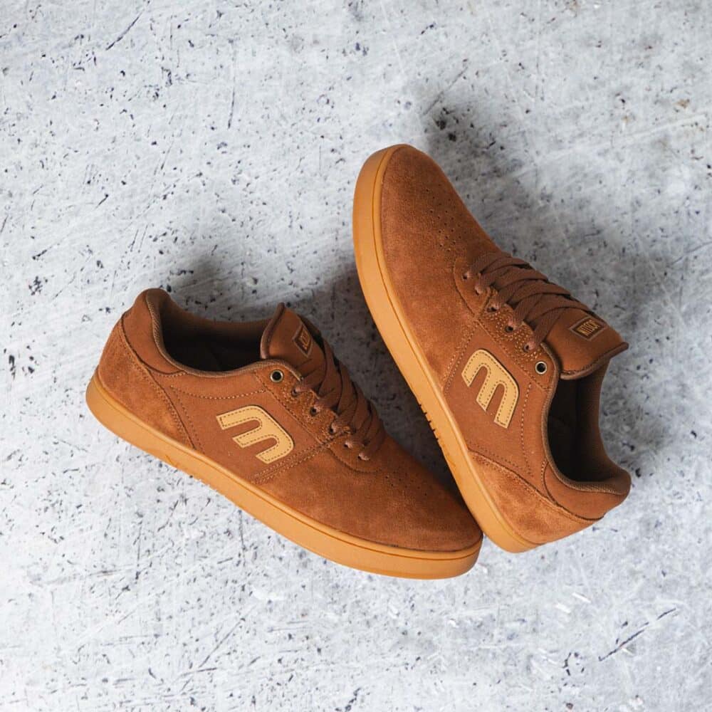 Etnies JOSL1N Skate Shoes - Brown/Gum/Gold