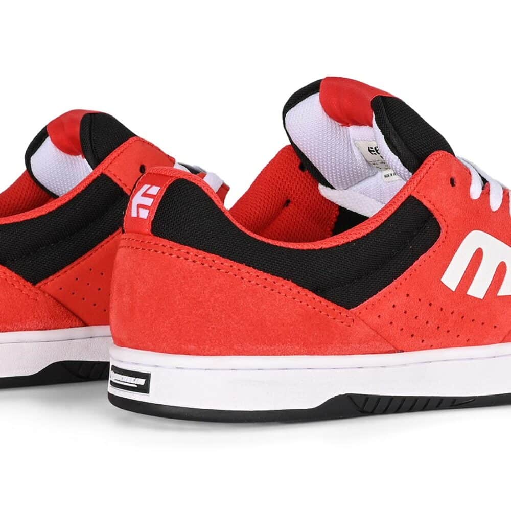 Etnies Marana Skate Shoes - Red/White/Black