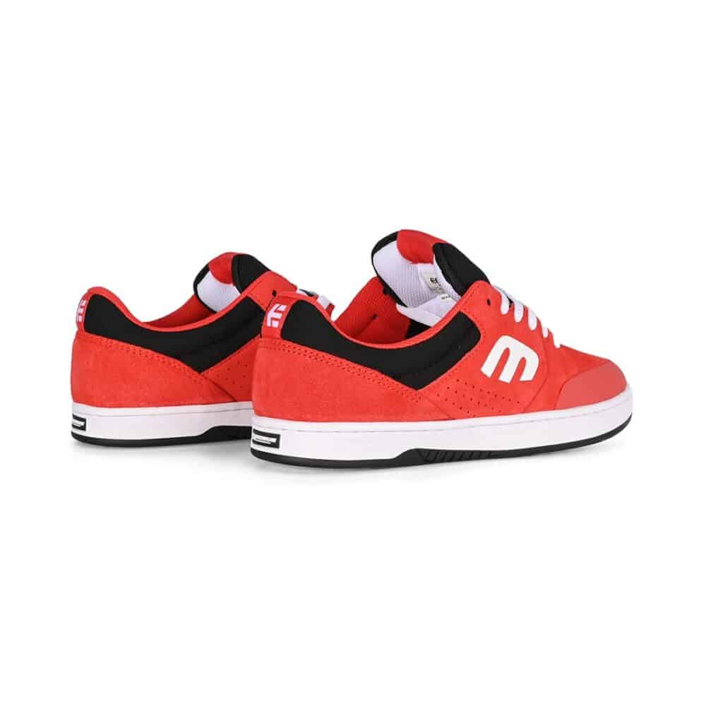 Etnies Marana Skate Shoes - Red/White/Black