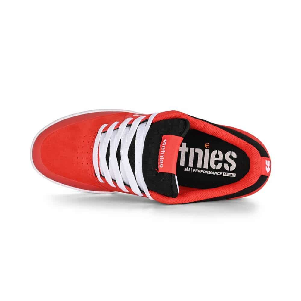 Etnies Marana Skate Shoes - Red/White/Black