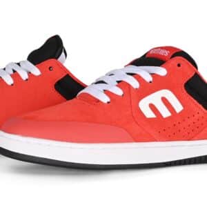 Etnies Marana Skate Shoes - Red/White/Black