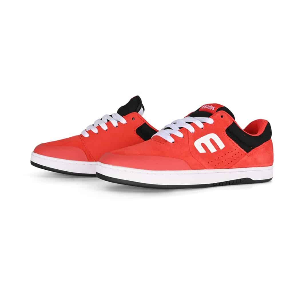 Etnies Marana Skate Shoes - Red/White/Black