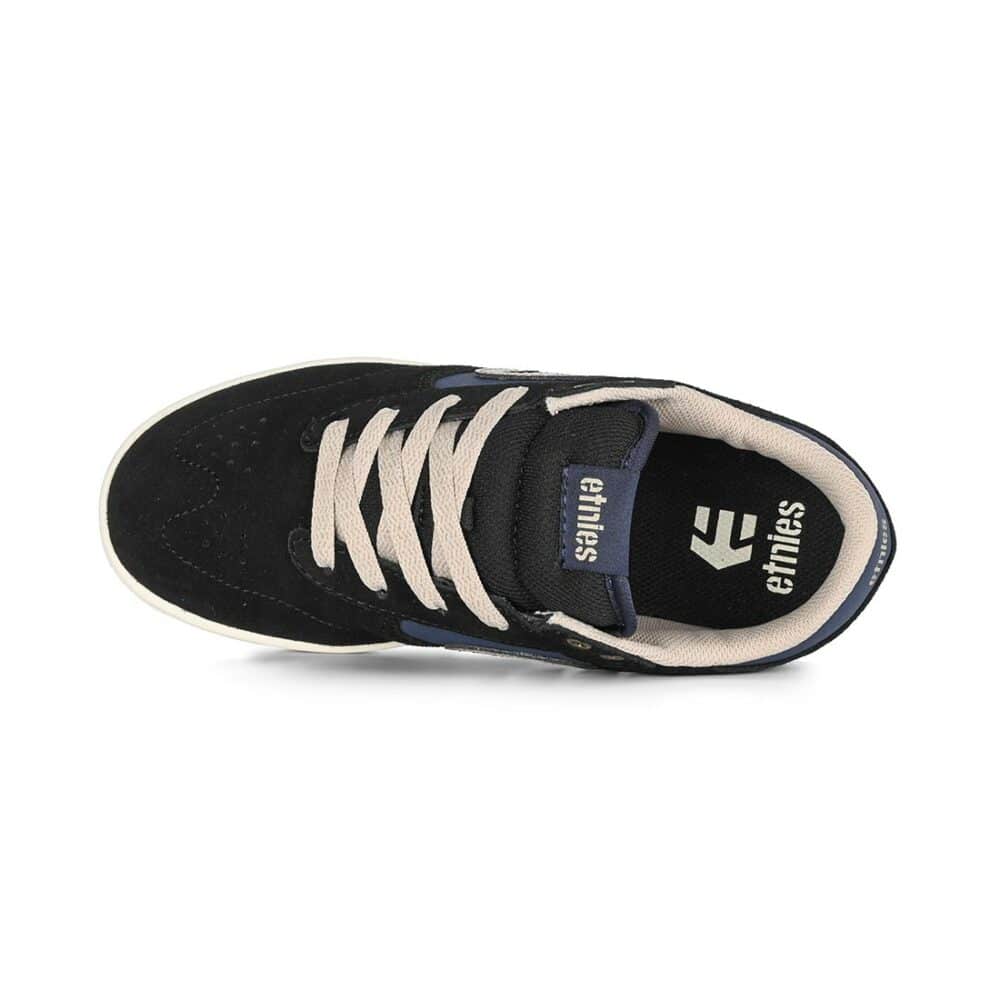 Etnies Windrow (Youth) Skate Shoes - Black/Navy/Grey