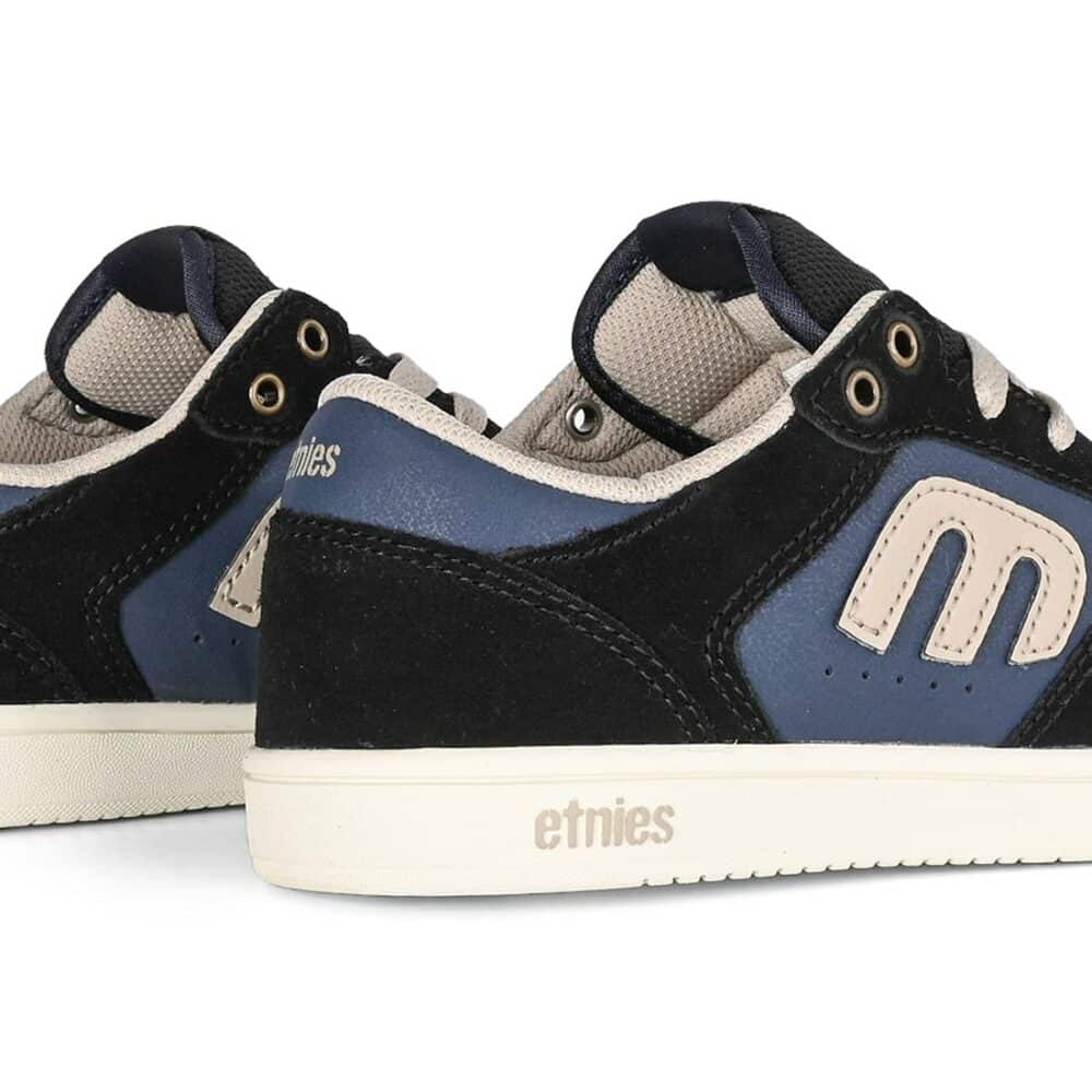 Etnies Windrow (Youth) Skate Shoes - Black/Navy/Grey