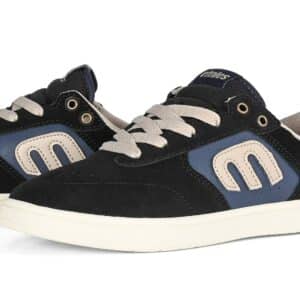 Etnies Windrow (Youth) Skate Shoes - Black/Navy/Grey