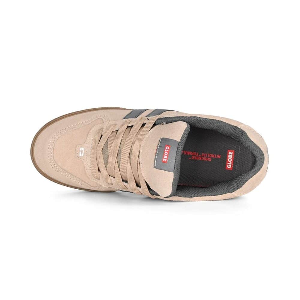 Globe Encore 2 Skate Shoes - Sesame/Charcoal
