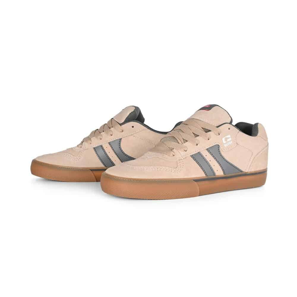 Globe Encore 2 Skate Shoes - Sesame/Charcoal