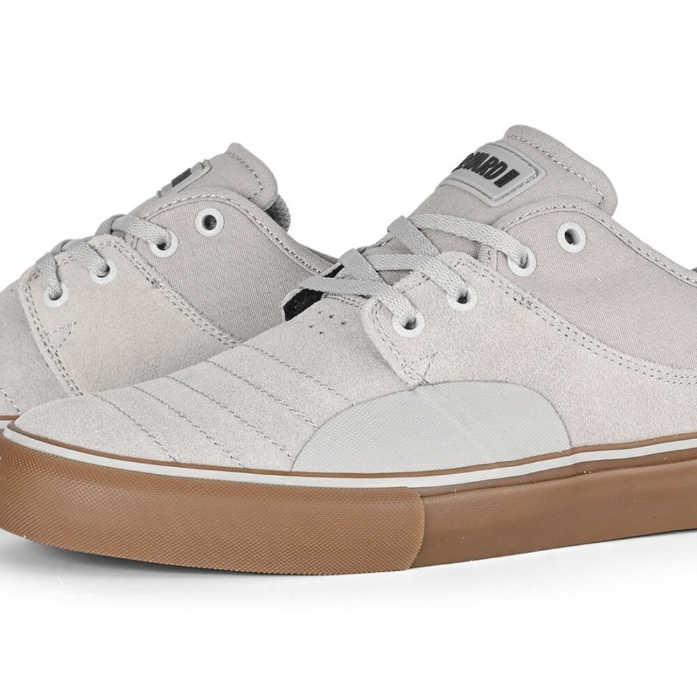 Globe Mahalo Plus Skate Shoes - Grey/Gum